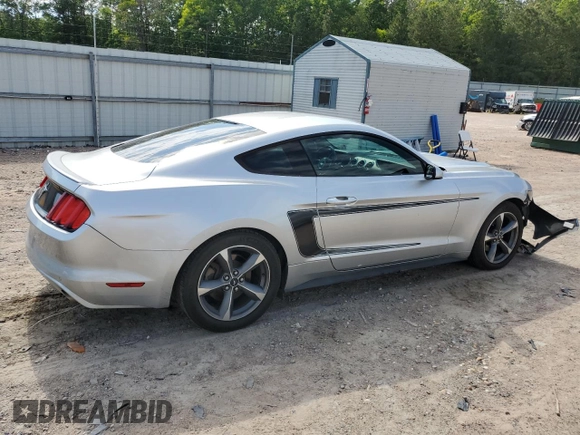 2016 Ford Mustang V6 with VIN 1FA6P8AM3G5210780, listed as a Copart auction lot 55761945 with 109,666 mi miles and Salvage title. Bid and sale history available at DreamBid. Image 3.