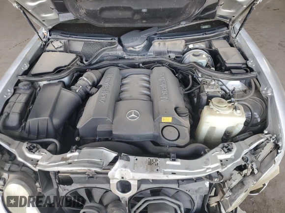 2001 Mercedes-Benz E-Class with VIN WDBJF70J51B167821, listed as a Copart auction lot 81113074 with 203,608 mi miles and Salvage Title. Bid and sale history available at carsss.com. Image 11.