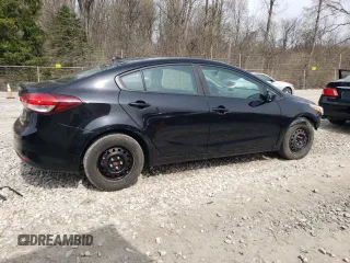 2017 Kia Forte LX with VIN 3KPFK4A79HE131227, listed as a Copart auction lot 52093965 with 21,945 mi miles and Salvage Title. Bid and sale history available at carsss.com. Image 3.