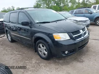 2010 Dodge Grand Caravan SXT z VIN 2D4RN5D12AR444953, wystawiony jako IAAI lot #42247277 z przebiegiem 214 387 mil mil oraz . Historia ofert i sprzedaży dostępna na DreamBid. Obrazek 1.