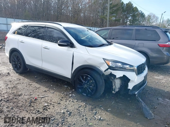 2019 Kia Sorento LX with VIN 5XYPG4A54KG599963, listed as a IAAI auction lot 41558055 with 119,238 mi miles and . Bid and sale history available at DreamBid. Image 1.
