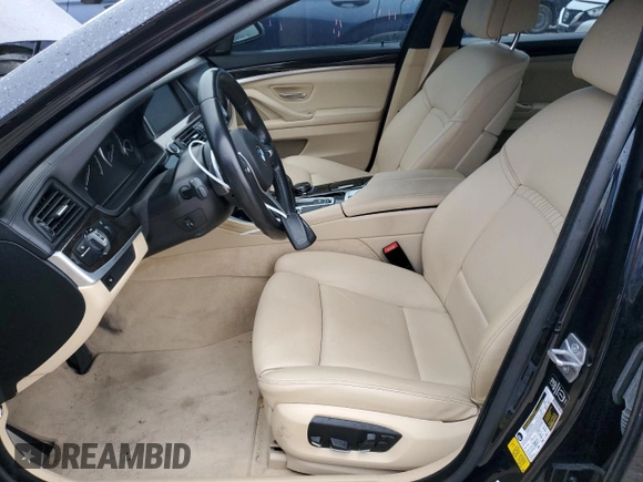 2015 BMW 5 Series 550i with VIN WBAKN9C50FD682415, listed as a Copart auction lot 83257714 with 129,605 mi miles and Clean title. Bid and sale history available at DreamBid. Image 7.