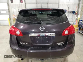 2013 Nissan Rogue S with VIN JN8AS5MV7DW149725, listed as a Copart auction lot 51955665 with 126,479 mi miles and Salvage Title. Bid and sale history available at DreamBid. Image 6.