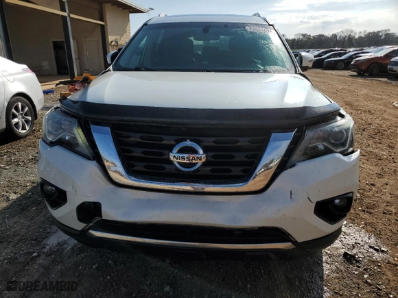 2017 Nissan Pathfinder SL with VIN 5N1DR2MN5HC625055, listed as a Copart auction lot 82647494 with 82,604 mi miles and Salvage Title. Bid and sale history available at carsss.com. Image 5.