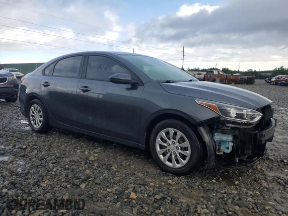2019 Kia Forte LXS with VIN 3KPF24AD9KE103098, listed as a Copart auction lot 55663545 with 110,378 mi miles and Salvage title. Bid and sale history available at DreamBid. Image 4.