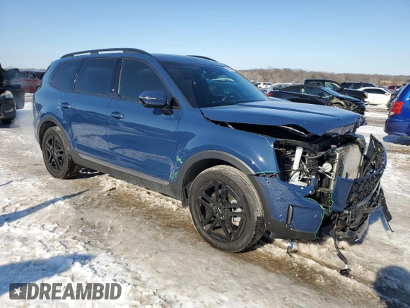 2023 Kia Telluride SX Prestige X-Line с VIN 5XYP5DGC2PG383922, выставлен на аукционе Copart как лот 88878745 с пробегом 19 320 миль миль и Списание • Salvage title. История ставок и продаж доступна на DreamBid. Изображение 4.