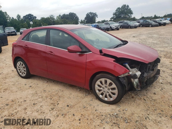 2016 Hyundai Elantra GT with VIN KMHD35LH2GU252564, listed as a Copart auction lot 66943834 with 155,540 mi miles and Salvage Title. Bid and sale history available at carsss.com. Image 4.
