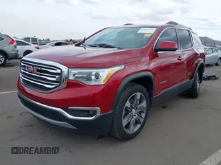 2019 GMC Acadia SLT with VIN 1GKKNNLS9KZ160238, listed as a IAAI auction lot 41799278 with 61,008 mi miles and . Bid and sale history available at carsss.com. Image 2.