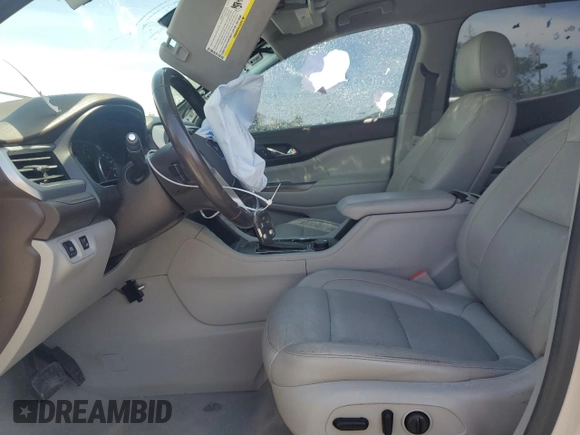 2018 GMC Acadia SLT with VIN 1GKKNMLS2JZ178203, listed as a Copart auction lot 54212175 with 76,873 mi miles and Salvage title. Bid and sale history available at DreamBid. Image 7.