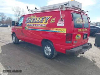 2011 Ford Econoline Cargo Van Commercial with VIN 1FTNE2EL1BDA88476, listed as a IAAI auction lot 41801712 with 179,149 mi miles. Bid and sale history available at carsss.com. Image 3.
