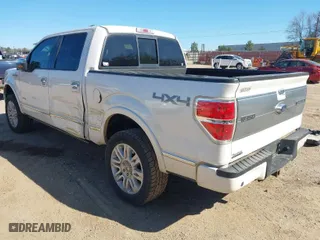 2014 Ford F-150 XL with VIN 1FTFW1ET5EFA12196, listed as a IAAI auction lot 41850445 with 206,814 mi miles. Bid and sale history available at carsss.com. Image 3.