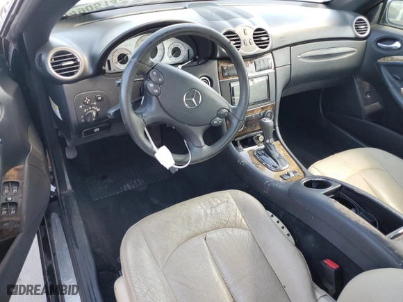 2006 Mercedes-Benz CLK-Class 5.0L with VIN WDBTK75G96T072729, listed as a Copart auction lot 68490514 with 0 mi miles and Clean Title. Bid and sale history available at carsss.com. Image 8.
