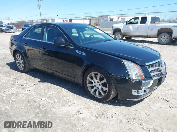 2008 Cadillac CTS AWD w/1SA with VIN 1G6DG577280147464, listed as a IAAI auction lot 42048962 with 132,683 mi miles. Bid and sale history available at carsss.com. Image 1.