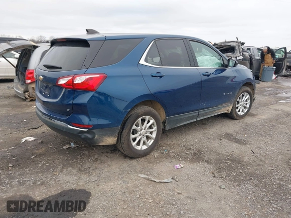 2020 Chevrolet Equinox LT with VIN 2GNAXKEV3L6172042, listed as a IAAI auction lot 41215954 with 142,919 mi miles and . Bid and sale history available at carsss.com. Image 4.