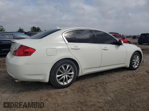 2008 Infiniti G35 Journey with VIN JNKBV61E98M227746, listed as a Copart auction lot 51307885 with 103,962 mi miles and Salvage Title. Bid and sale history available at DreamBid. Image 3.