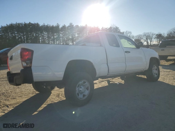 2021 Toyota Tacoma 2WD SR with VIN 3TYRX5GNXMT015114, listed as a Copart auction lot 87820125 with 75,961 mi miles and Salvage Title. Bid and sale history available at carsss.com. Image 3.