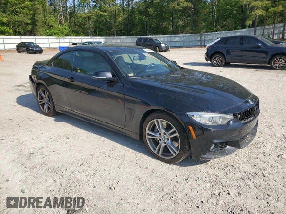 2015 BMW 4 Series 435i z VIN WBA3T3C55F5A40891, wystawiony jako Copart lot #54249735 z przebiegiem 67 378 mil mil oraz Szkoda całkowita • Salvage title. Historia ofert i sprzedaży dostępna na DreamBid. Obrazek 4.