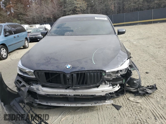 2019 BMW 6 Series 640i xDrive with VIN WBAJV6C59KBK08320, listed as a Copart auction lot 79422274 with 50,212 mi miles and Salvage Title. Bid and sale history available at carsss.com. Image 5.