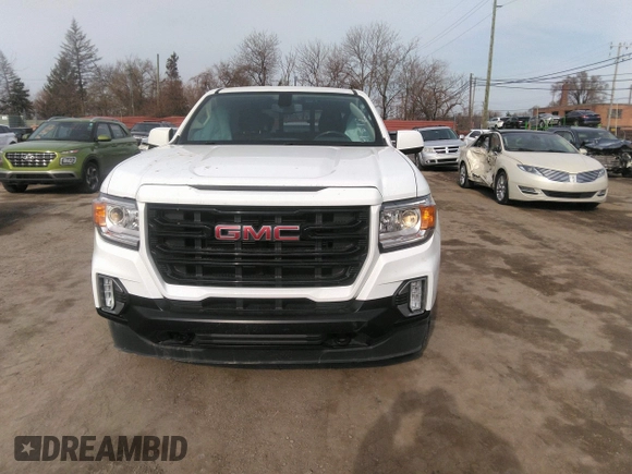 2022 GMC Canyon 4WD Elevation z VIN 1GTG6CEN8N1169512, wystawiony jako IAAI lot #42015869 z przebiegiem 60 159 mil mil oraz . Historia ofert i sprzedaży dostępna na DreamBid. Obrazek 12.