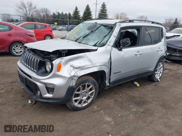 2019 Jeep Renegade Altitude with VIN ZACNJBBB6KPK20878, listed as a IAAI auction lot 41473058 with 40,699 mi miles and . Bid and sale history available at DreamBid. Image 2.