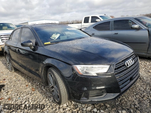 2020 Audi A3 Sedan Premium with VIN WAUAUGFF5LA105349, listed as a Copart auction lot 82892114 with 0 mi miles and Salvage Title. Bid and sale history available at carsss.com. Image 4.