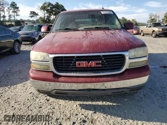 2005 GMC Yukon SLT with VIN 1GKEC13TX5R266917, listed as a Copart auction lot 70191504 with 205,644 mi miles and Salvage Title. Bid and sale history available at carsss.com. Image 5.