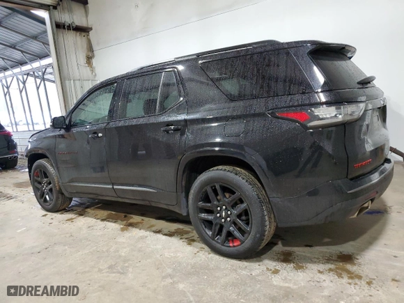 2019 Chevrolet Traverse Premier with VIN 1GNEVKKW1KJ233314, listed as a Copart auction lot 44336925 with 122,301 mi miles and Salvage Title. Bid and sale history available at carsss.com. Image 2.
