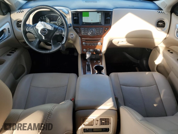 2020 Nissan Pathfinder Platinum with VIN 5N1DR2DN4LC636072, listed as a Copart auction lot 85895634 with 62,497 mi miles and Salvage title. Bid and sale history available at DreamBid. Image 8.