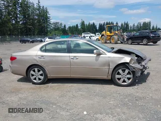2005 Lexus ES 350 with VIN JTHBA30G955085868, listed as a IAAI auction lot 42586900 with 136,948 mi miles and . Bid and sale history available at DreamBid. Image 14.