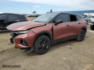 2021 Chevrolet Blazer LT with VIN 3GNKBCRS6MS570213, listed as a Copart auction lot 52900305 with 24,238 mi miles and Clean Title. Bid and sale history available at carsss.com. Image 1.