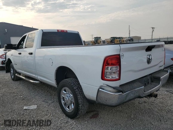 2021 Ram 2500 Tradesman with VIN 3C6UR5HJXMG607601, listed as a Copart auction lot 66101514 with 104,715 mi miles and Salvage Title. Bid and sale history available at carsss.com. Image 2.