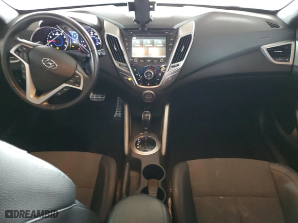 2016 Hyundai Veloster with VIN KMHTC6ADXGU273308, listed as a Copart auction lot 83912814 with 131,699 mi miles and Salvage Title. Bid and sale history available at carsss.com. Image 8.