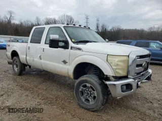 2012 Ford Super Duty F-250 SRW XL with VIN 1FT7W2BT4CEA56479, listed as a Copart auction lot 41886725 with 390,866 mi miles and Salvage Title. Bid and sale history available at carsss.com. Image 4.