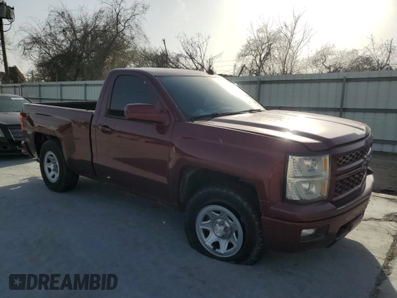 2014 Chevrolet Silverado 1500 Work Truck with VIN 1GCNKPEC3EZ213510, listed as a Copart auction lot 47997965 with 198,631 mi miles and Clean Title. Bid and sale history available at DreamBid. Image 4.