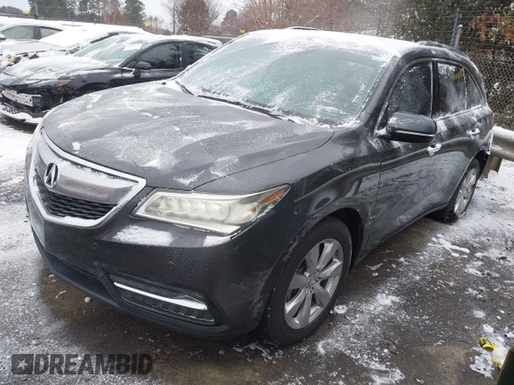 2016 Acura MDX w/Advance with VIN 5FRYD4H93GB049964, listed as a IAAI auction lot 41579286 with 67,898 mi miles. Bid and sale history available at carsss.com. Image 17.