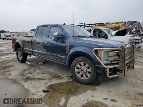 2019 Ford F-350 XL with VIN 1FT8W3BT0KEC27480, listed as a Copart auction lot 49927045 with 101,228 mi miles and Salvage Title. Bid and sale history available at DreamBid. Image 4.