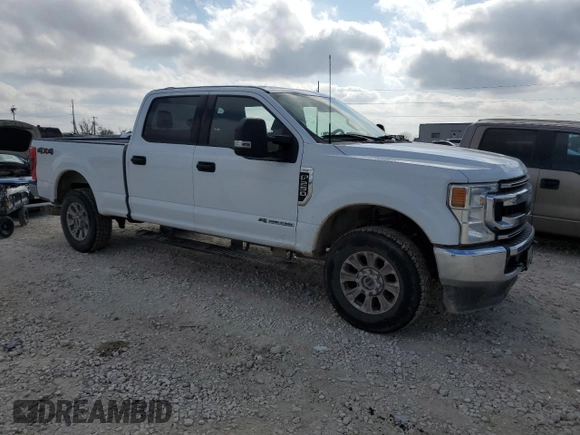 2022 Ford Super Duty F-250 SRW XL with VIN 1FT7W2BT4NEF60114, listed as a Copart auction lot 43789165 with 62,194 mi miles and Salvage Title. Bid and sale history available at carsss.com. Image 4.