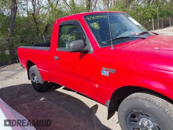 1999 Ford Ranger XL with VIN 1FTYR10C3XUA34140, listed as a IAAI auction lot 42035431 with 145,297 mi miles. Bid and sale history available at carsss.com. Image 6.