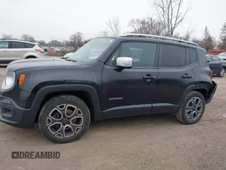 2015 Jeep Renegade Limited with VIN ZACCJADT2FPC15905, listed as a IAAI auction lot 41265558 with 140,727 mi miles and . Bid and sale history available at DreamBid. Image 14.