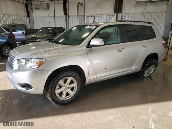2009 Toyota Highlander with VIN JTEES41A792117604, listed as a Copart auction lot 42415555 with 177,831 mi miles and Non Repairable. Bid and sale history available at carsss.com. Image 1.