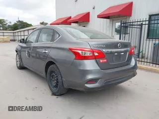 2016 Nissan Sentra S with VIN 3N1AB7AP3GY276663, listed as a IAAI auction lot 42049295 with 189,256 mi miles. Bid and sale history available at carsss.com. Image 3.