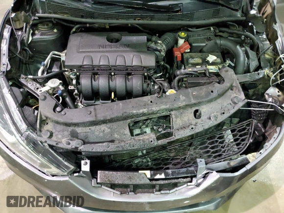 2016 Nissan Sentra SR with VIN 3N1AB7AP1GL677674, listed as a Copart auction lot 87442834 with 144,443 mi miles and Salvage Title. Bid and sale history available at DreamBid. Image 11.