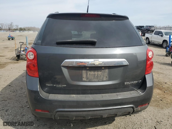 2010 Chevrolet Equinox LT w/1LT with VIN 2CNFLEEW8A6410335, listed as a Copart auction lot 46932935 with 0 mi miles and Clean Title. Bid and sale history available at carsss.com. Image 6.