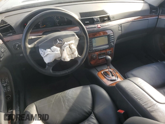2006 Mercedes-Benz S 500 with VIN WDBNG84JX6A481931, listed as a Copart auction lot 86272004 with 69,597 mi miles and Salvage title. Bid and sale history available at DreamBid. Image 8.