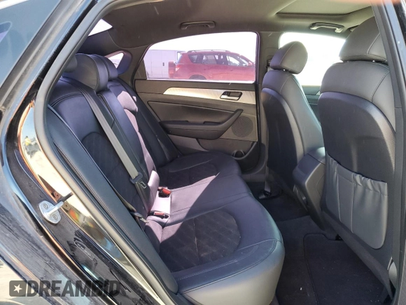2018 Hyundai Sonata Sport with VIN 5NPE34AF3JH615833, listed as a Copart auction lot 45702425 with 63,522 mi miles and Salvage Title. Bid and sale history available at carsss.com. Image 10.