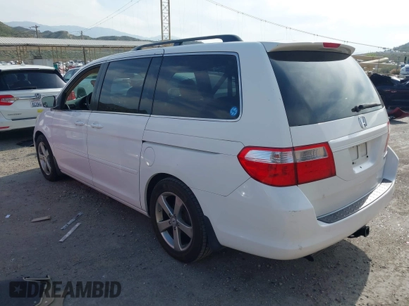 2005 Honda Odyssey EX with VIN 5FNRL38485B091244, listed as a IAAI auction lot 42021750 with 1 mi miles. Bid and sale history available at carsss.com. Image 3.