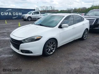 2014 Dodge Dart SXT with VIN 1C3CDFBB0ED671904, listed as a IAAI auction lot 41918088 with 188,489 mi miles. Bid and sale history available at carsss.com. Image 2.