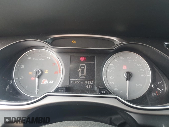 2014 Audi S4 Premium Plus z VIN WAUBGAFL1EA114888, wystawiony jako Copart lot #59292945 z przebiegiem 115 050 mil mil oraz Szkoda całkowita • Salvage title. Historia ofert i sprzedaży dostępna na DreamBid. Obrazek 9.