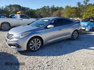 2016 Hyundai Azera with VIN KMHFG4JG5GA555521, listed as a Copart auction lot 41813585 with 101,074 mi miles and Salvage Title. Bid and sale history available at DreamBid. Image 1.