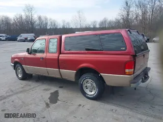1997 Ford Ranger XL with VIN 1FTCR14U6VTA62921, listed as a IAAI auction lot 41349151 with 166,438 mi miles. Bid and sale history available at carsss.com. Image 3.